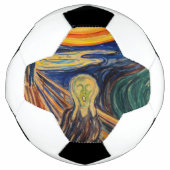 Edvard Munch - The Scream 1910 Voetbal (Voorkant)