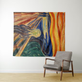 Edvard Munch - The Scream 1910 Wandkleed (In Situ (horizontaal))