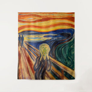 Edvard Munch - The Scream 1910 Wandkleed
