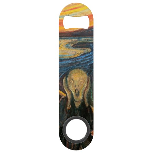 Edvard Munch , “ The Scream ” Speed Flessenopener (Voorkant)