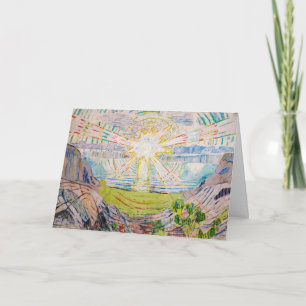 Edvard Munch - The Sun 1910 Kaart