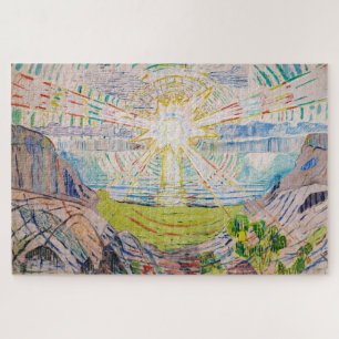 Edvard Munch - The Sun 1910 Legpuzzel