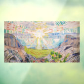 Edvard Munch - The Sun 1910 Raamsticker (Vel 3)