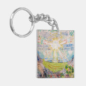 Edvard Munch - The Sun 1910 Sleutelhanger (Voorkant Links)