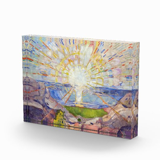 Edvard Munch - The Sun 1911 Fotoblokken (Rechts)