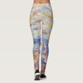 Edvard Munch - The Sun 1911 Leggings (Achterkant)