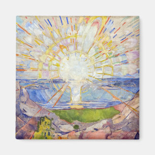Edvard Munch - The Sun 1911 Magneet