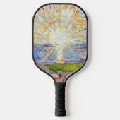 Edvard Munch - The Sun 1911 Pickleball Paddle (Voorkant)