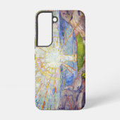 Edvard Munch - The Sun 1911 Samsung Galaxy Hoesje (Achterkant)