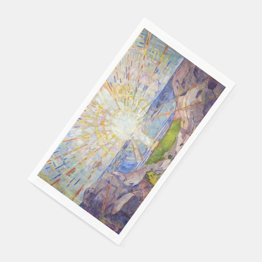 Edvard Munch - The Sun 1911 Servet (Hoek)