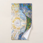 Edvard Munch - The Sun 1912 Bad Handdoek (Handdoek)