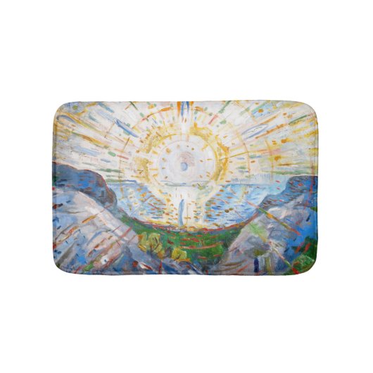 Edvard Munch - The Sun 1912 Badmat (Voorkant)