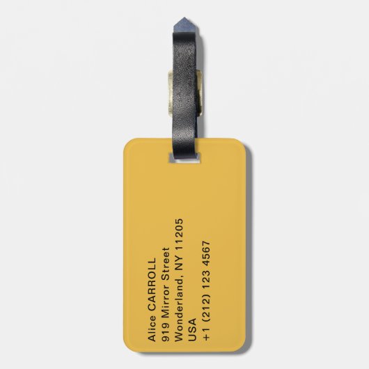 Edvard Munch - The Sun 1912 Bagagelabel (Achterkant verticaal)