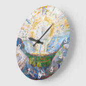 Edvard Munch - The Sun 1912 Grote Klok (Hoek)