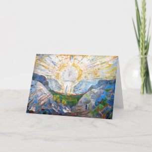 Edvard Munch - The Sun 1912 Kaart