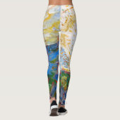 Edvard Munch - The Sun 1912 Leggings (Achterkant)