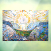 Edvard Munch - The Sun 1912 Raamsticker (Vel 3)