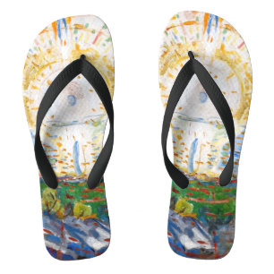 Edvard Munch - The Sun 1912 Teenslippers