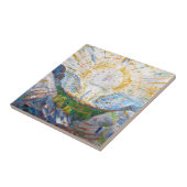 Edvard Munch - The Sun 1912 Tegeltje (Zijkant)