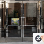 Edvard Munch - The Sun 1916 Raamsticker (Kantoordeur)