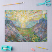 Edvard Munch - The Sun 1916 Tissuepapier (Craft)