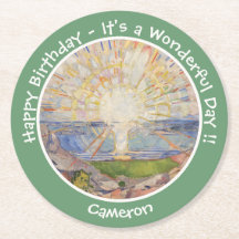 Edvard Munch The Sun (Solen) - Zonsopgang Feestart