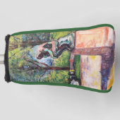 Edvard Munch - The Thinker by Rodin Golfheadcover (Voorkant)