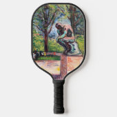 Edvard Munch - The Thinker by Rodin Pickleball Paddle (Voorkant)