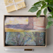 Edvard Munch - The Thinker by Rodin Tissuepapier (Geschenk)