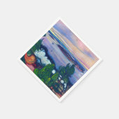 Edvard Munch - Train Smoke Servet (Hoek)