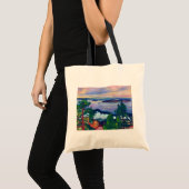 Edvard Munch - Train Smoke Tote Bag (Voorkant (product))
