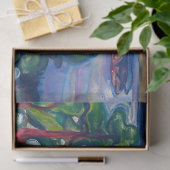 Edvard Munch - Trein Rook Tissuepapier (Geschenk)