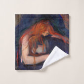 Edvard Munch - Vampire / Amour et douleur (Gant de toilette)
