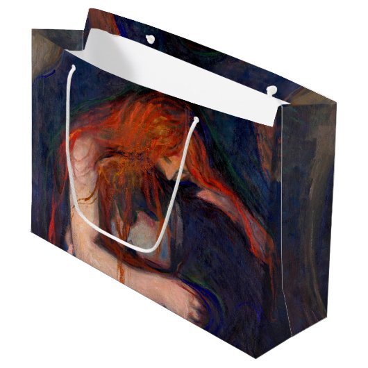 Edvard Munch - Vampire / Love and Pain Groot Cadeauzakje (Voorkant Gekanteld)