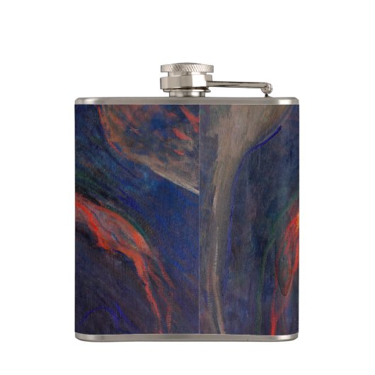 Edvard Munch - Vampire / Love and Pain Heupfles (Achterkant)