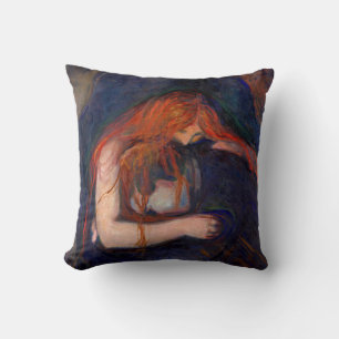 Edvard Munch - Vampire / Love and Pain Kussen