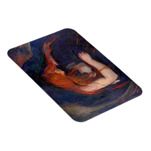 Edvard Munch - Vampire / Love and Pain Magneet (Rechterzijde)