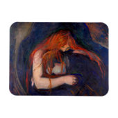 Edvard Munch - Vampire / Love and Pain Magneet (Horizontaal)