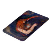 Edvard Munch - Vampire / Love and Pain Magneet (Linkerzijde)