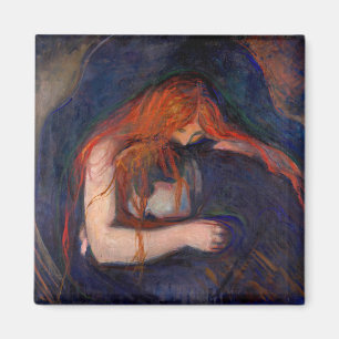 Edvard Munch - Vampire / Love and Pain Magneet
