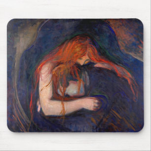 Edvard Munch - Vampire / Love and Pain Muismat