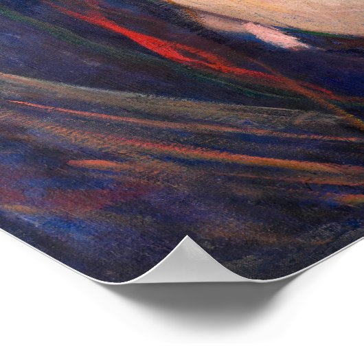 Edvard Munch - Vampire / Love and Pain Poster (Hoek)