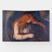 Edvard Munch - Vampire / Love and Pain Spandoek (Horizontaal)