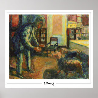 Edvard Munch Zedign Art Poster #13-3