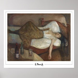 Edvard Munch Zedign Art Poster #340-3