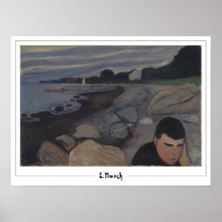 Edvard Munch Zedign Art Poster #767-3