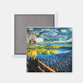 Edvard ontmoet Vincent Magneet (Voorkant / Achterkant)