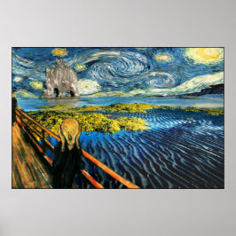 Edvard ontmoet Vincent Poster