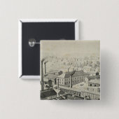 Edw Miller en Co Vierkante Button 5,1 Cm (Voorkant /achterkant)