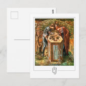 Edward Burne-Jones #160 - Carte postale Art (Devant / Derrière)